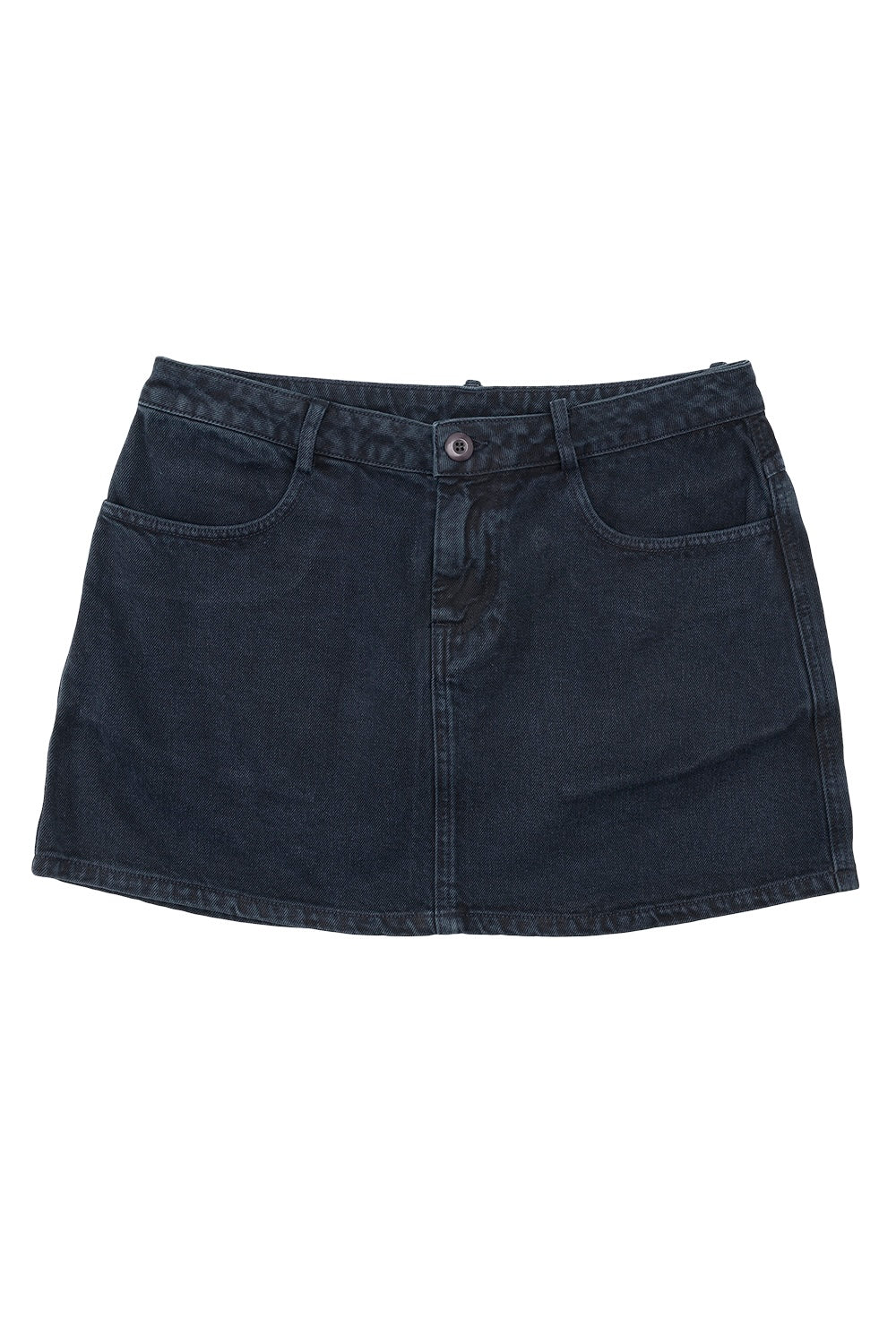 Atlas Denim Mini Skirt | Jungmaven Hemp Clothing & Accessories