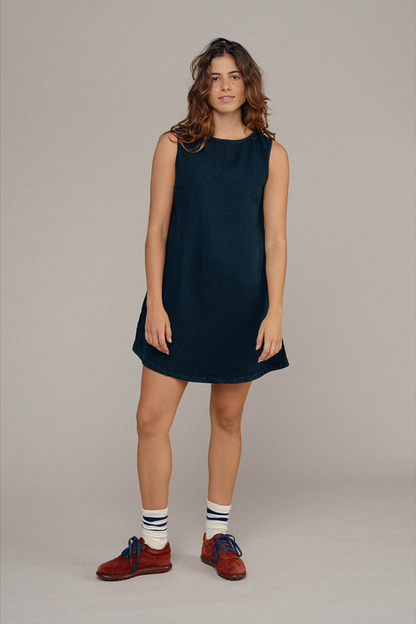 Baez Summer Denim Dress by Jungmaven