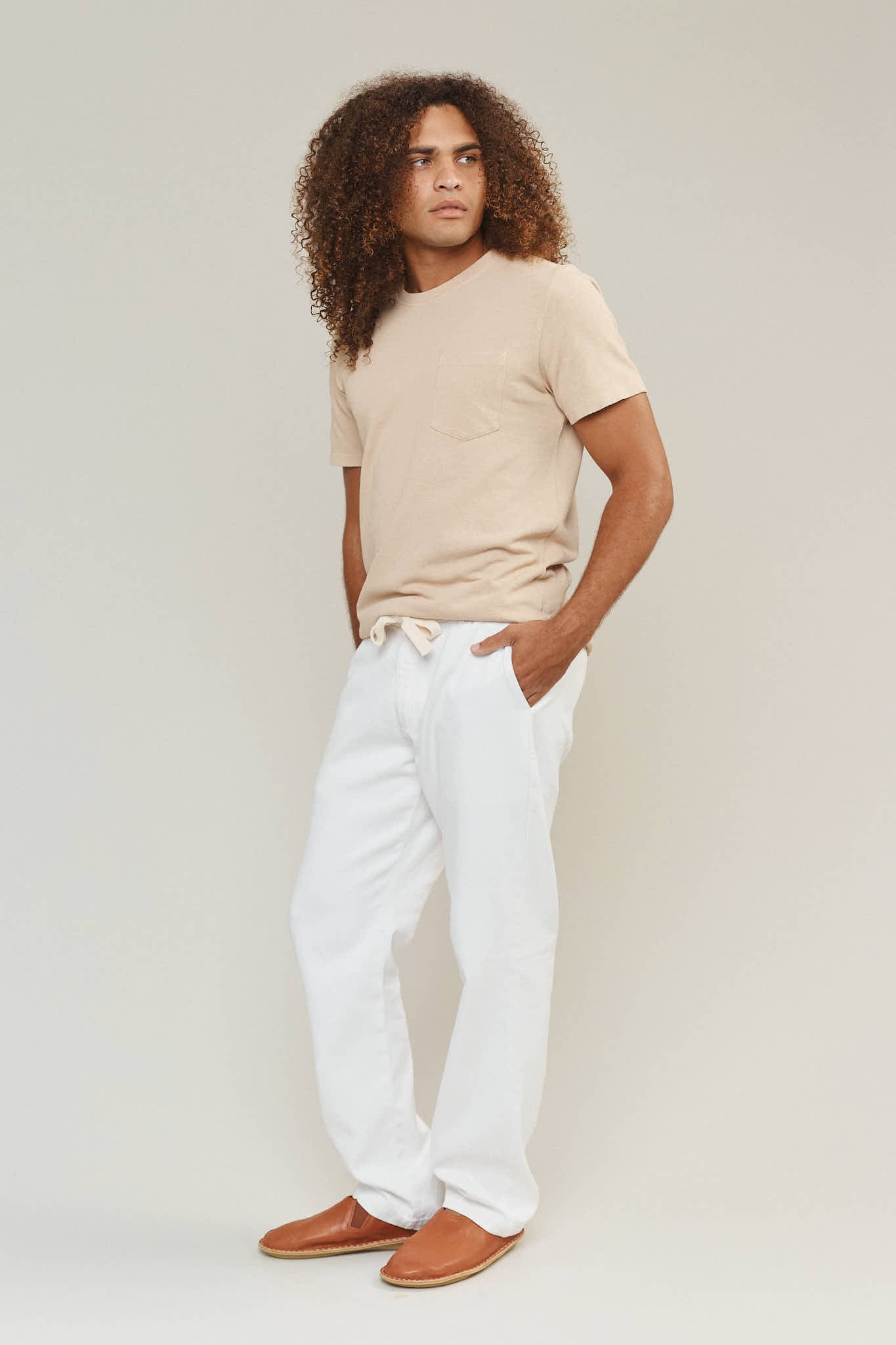 Pacific Coast Pant | Jungmaven Hemp Clothing & Accessories / model_desc: Davon is 6’0” wearing Medium