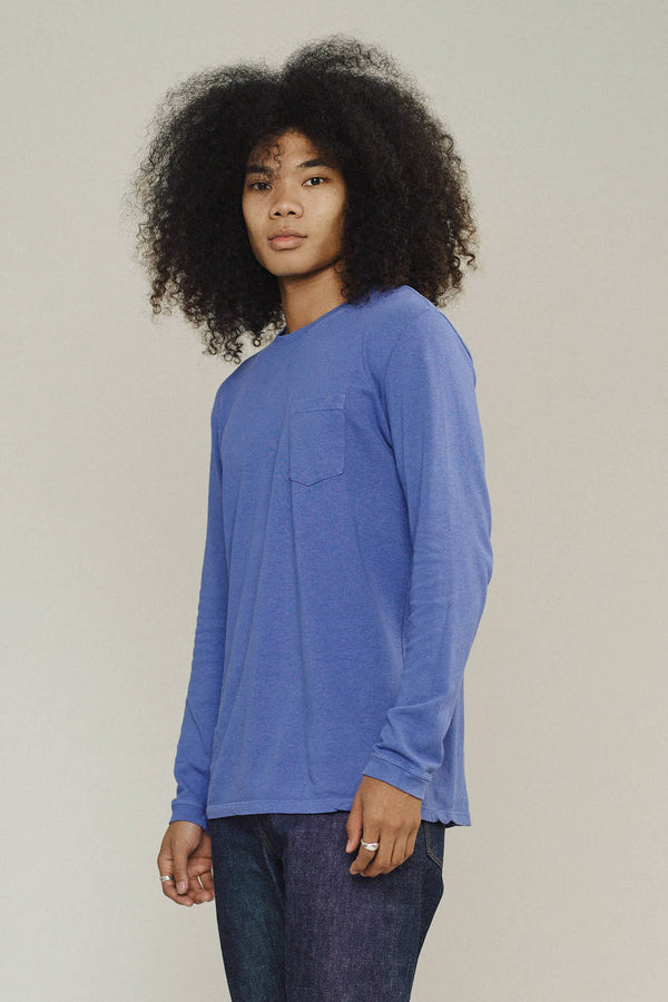 Baja Long Sleeve Pocket Tee | Jungmaven Hemp Clothing & Accessories / Color: