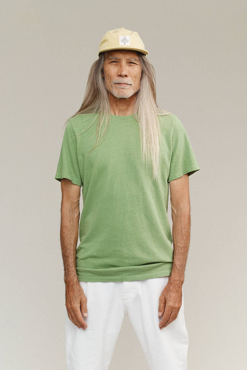 Baja Tee | Jungmaven Hemp Clothing & Accessories / model_desc: Martial is 6’2” wearing Large