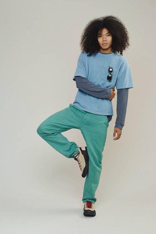 Tahoe Sweatshirt | Jungmaven Hemp Clothing & Accessories / model_desc: Chaz is 6’2” wearing size S
