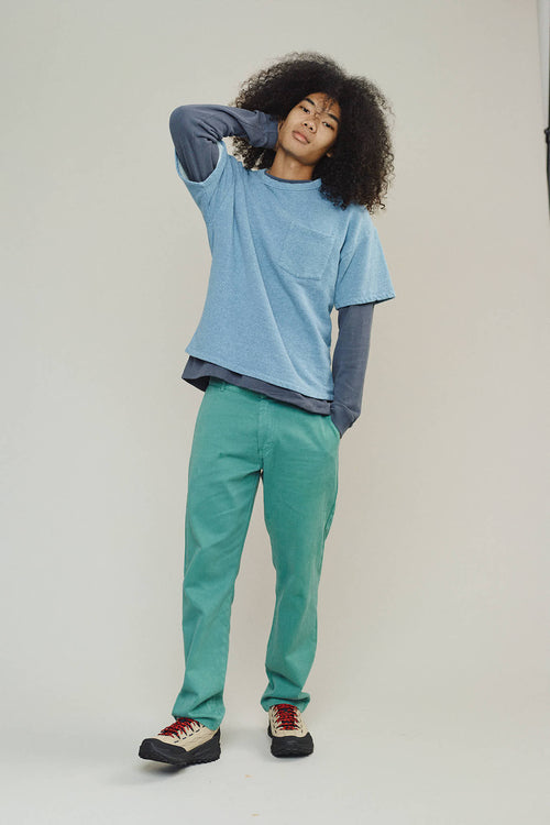 Heathered Baseline Pocket Fleece | Jungmaven Hemp Clothing & Accessories / Color: