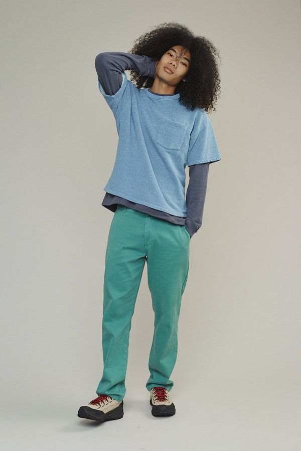 Heathered Baseline Pocket Fleece | Jungmaven Hemp Clothing & Accessories / Color: