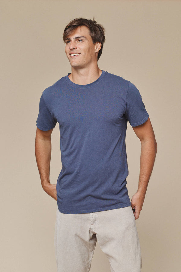 Basic Tee | Jungmaven Hemp Clothing & Accessories / model_desc: Travis is 6’1” wearing L