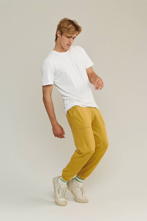 Rockaway Sweatpant | Jungmaven Hemp Clothing & Accessories / model_desc: Louis is 6’0” wearing M