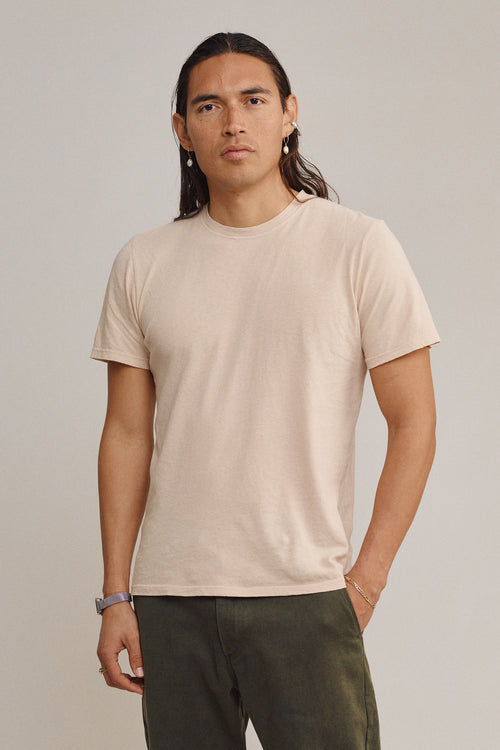 Basic Tee | Jungmaven Hemp Clothing & Accessories / model_desc: Fabian is 6’0” wearing M