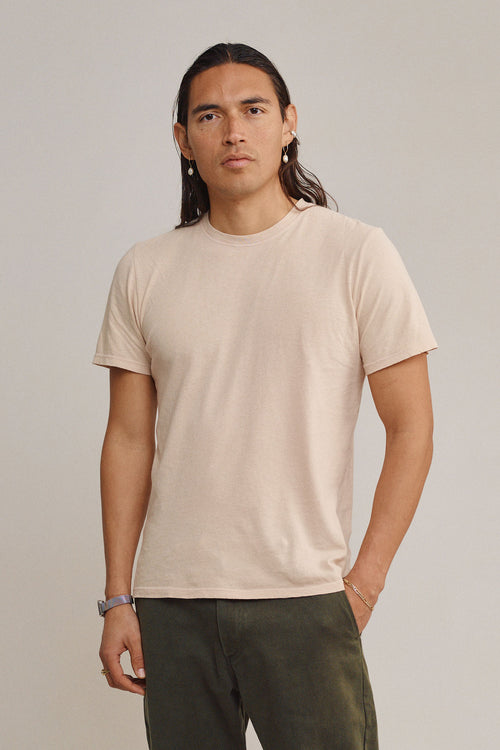 Basic Tee | Jungmaven Hemp Clothing & Accessories / model_desc: Fabian is 6’0” wearing M
