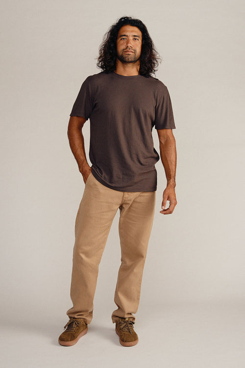 Pacific Coast Pant | Jungmaven Hemp Clothing & Accessories / model_desc: Matias is 6’2” wearing M