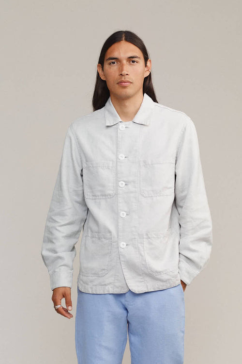 Beach Jacket | Jungmaven Hemp Clothing & Accessories / model_desc: Fabian is 6’0” wearing Large