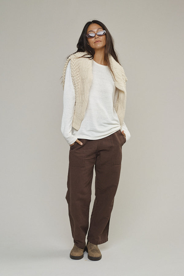 Bishop Long Sleeve Tee | Jungmaven Hemp Clothing & Accessories / Color: