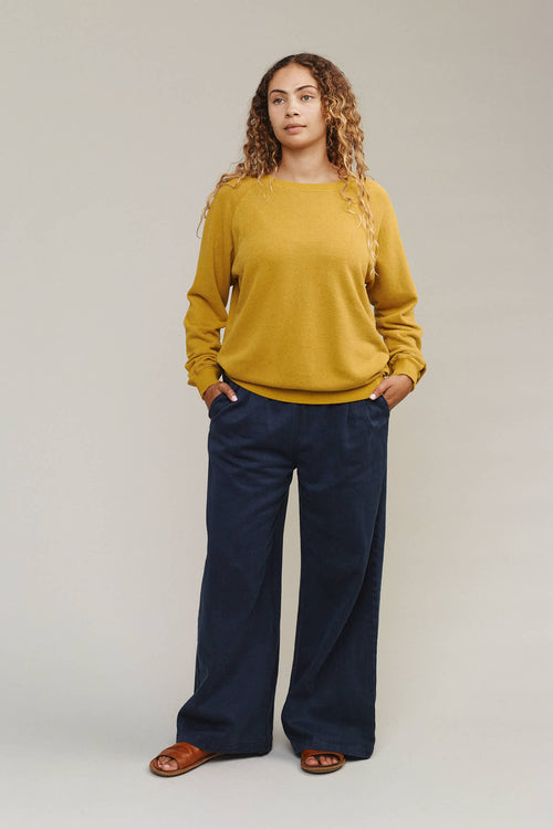 Bonfire Raglan Sweatshirt - Sale Colors | Jungmaven Hemp Clothing & Accessories / Color:
