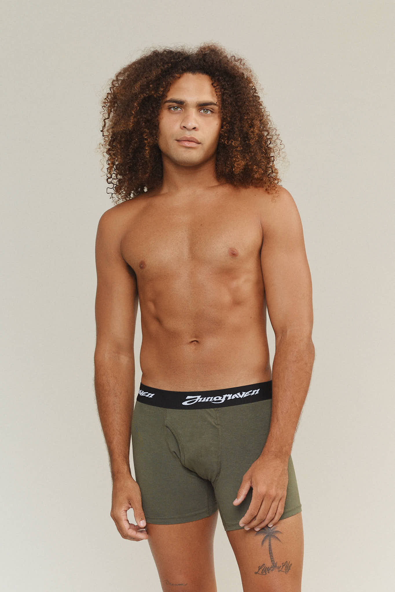 Boxer Brief | Jungmaven Hemp Clothing & Accessories / model_desc: Davon is 6’0” wearing Medium