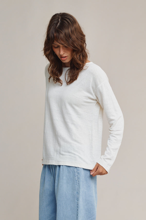 Breton Long Sleeve Tee | Jungmaven Hemp Clothing & Accessories / Color: 