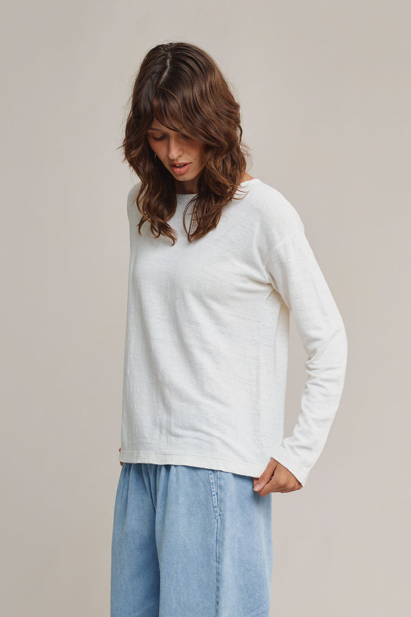 Breton Long Sleeve Tee | Jungmaven Hemp Clothing & Accessories / Color: 