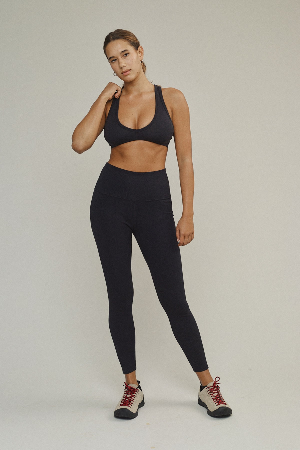 Brooks Leggings | Jungmaven Hemp Clothing & Accessories / model_desc: Maya is 5'10" wearing Medium