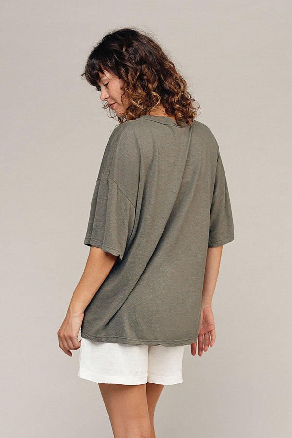 Buckeye 100% Everyday Hemp Tee | Jungmaven Hemp Clothing & Accessories / Color: