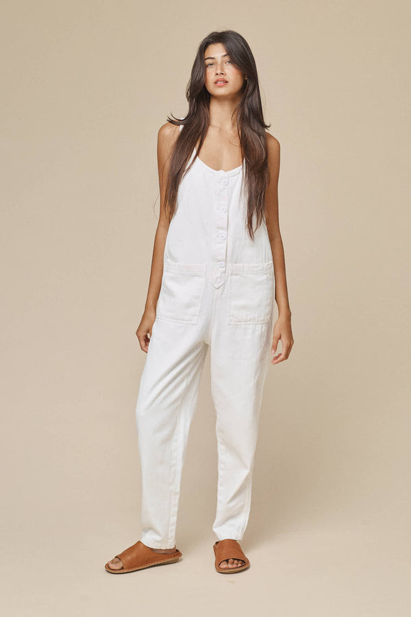 Button Front Jumper | Jungmaven Hemp Clothing & Accessories / model_desc: Meeya is 5’6” wearing XS