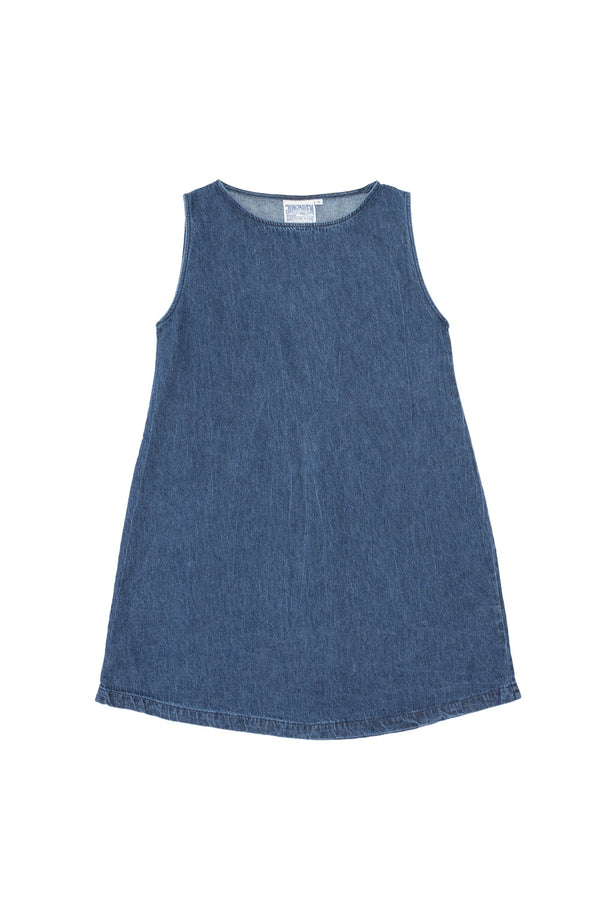 Baez Summer Denim Dress by Jungmaven | Hemp Clothing Women's / Size L Baez Summer Denim Dress by Jungmaven | Hemp Clothing Women's / Size L