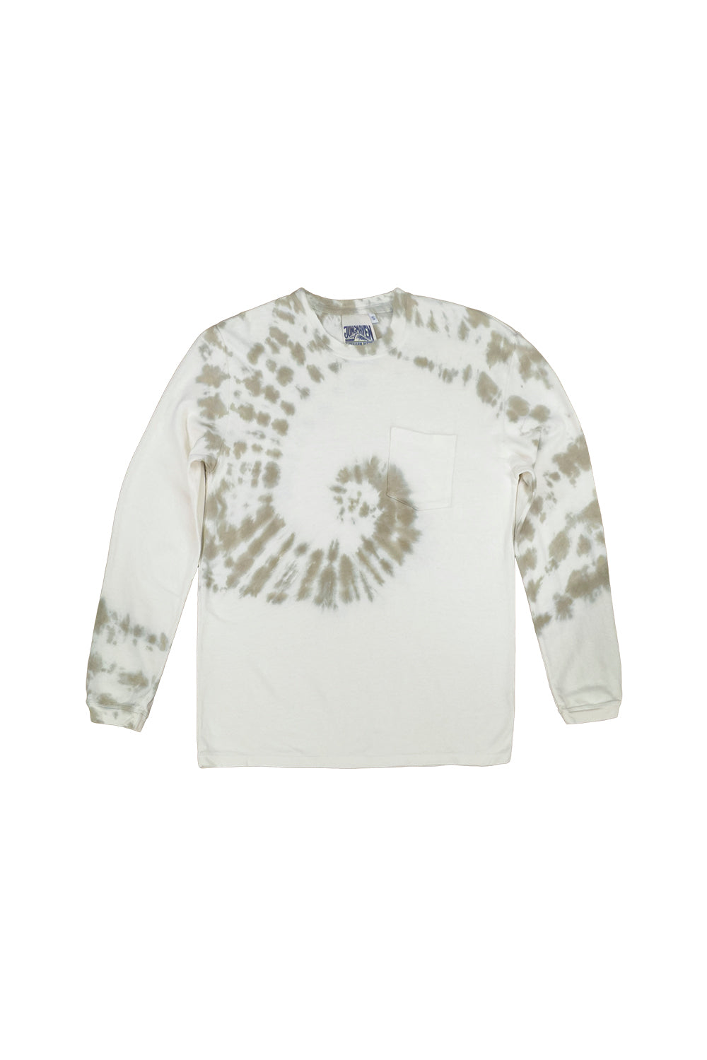 Swirl Baja Long Sleeve Tee | Jungmaven Hemp Clothing & Accessories / Color: Desert Khaki