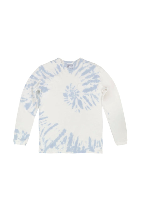 Swirl Baja Long Sleeve Tee | Jungmaven Hemp Clothing & Accessories / Color: Rain Washed