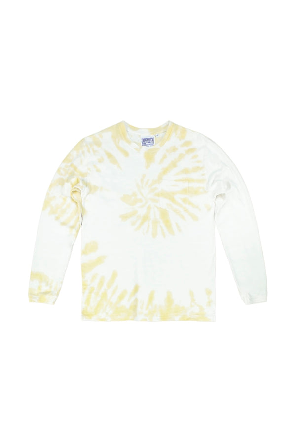 Swirl Baja Long Sleeve Tee | Jungmaven Hemp Clothing & Accessories / Color: Shortbread
