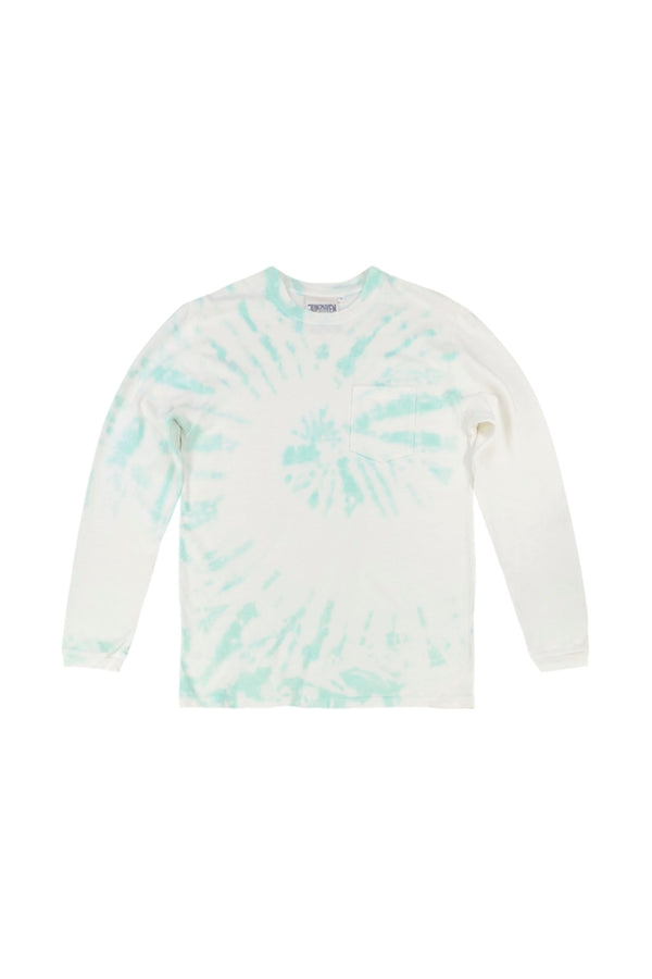 Swirl Baja Long Sleeve Tee | Jungmaven Hemp Clothing & Accessories / Color: Yucca