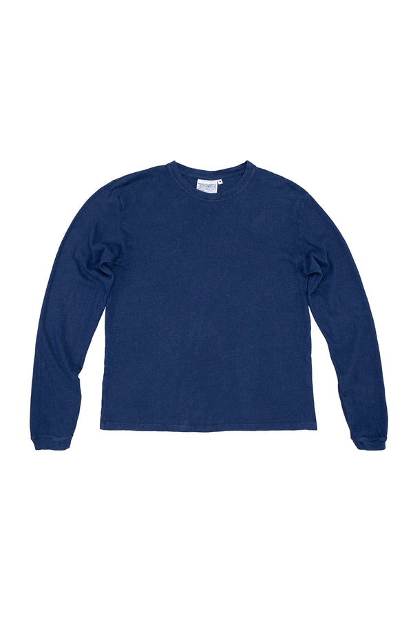 Baja Long Sleeve Tee | Jungmaven Hemp Clothing & Accessories / Color: Deep Indigo