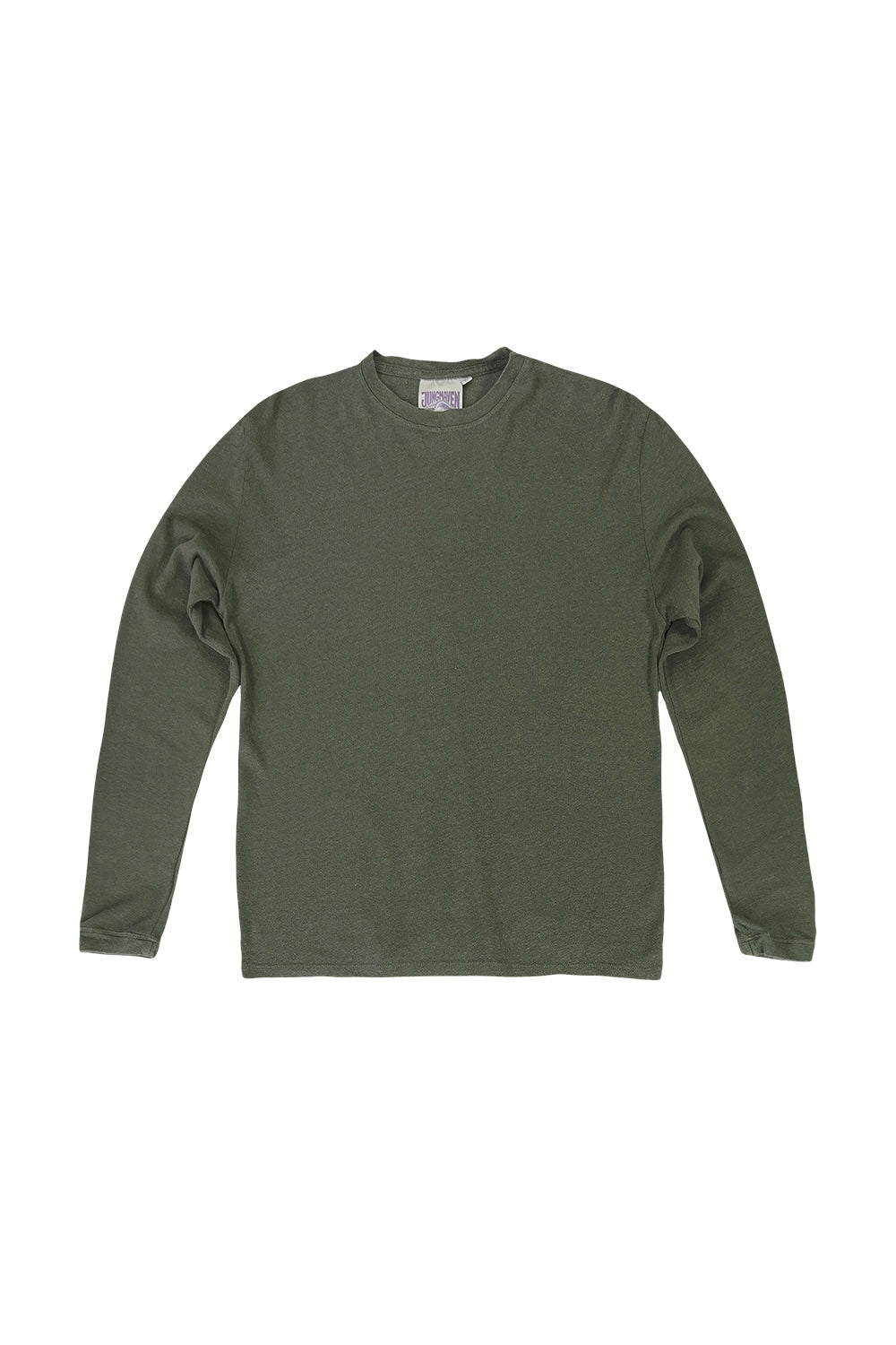 Baja Long Sleeve Tee | Jungmaven Hemp Clothing & Accessories / Color: Forest Green