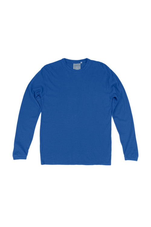 Baja Long Sleeve Tee - Sale Colors | Jungmaven Hemp Clothing & Accessories / Color: Galaxy Blue