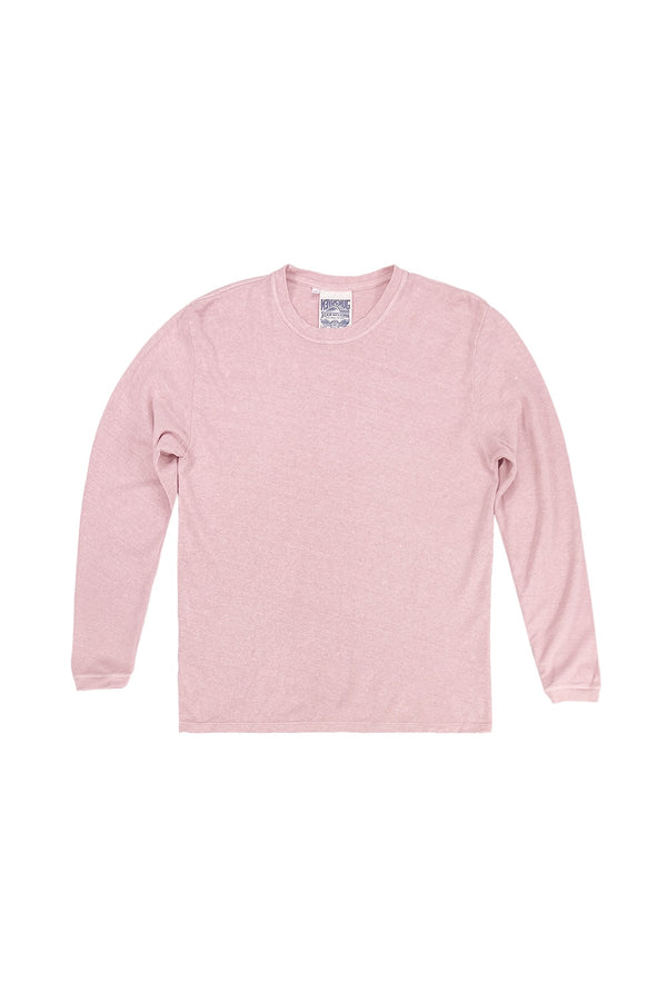 Heathered Baja Long Sleeve Tee | Jungmaven Hemp Clothing & Accessories / Color: Rose Water