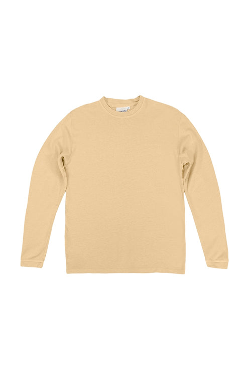Baja Long Sleeve Tee - Sale Colors | Jungmaven Hemp Clothing & Accessories / Color: Oat Milk