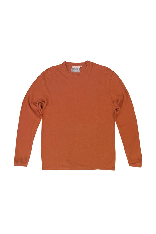 Baja Long Sleeve Tee - Sale Colors | Jungmaven Hemp Clothing & Accessories / Color: Rooibos Tea