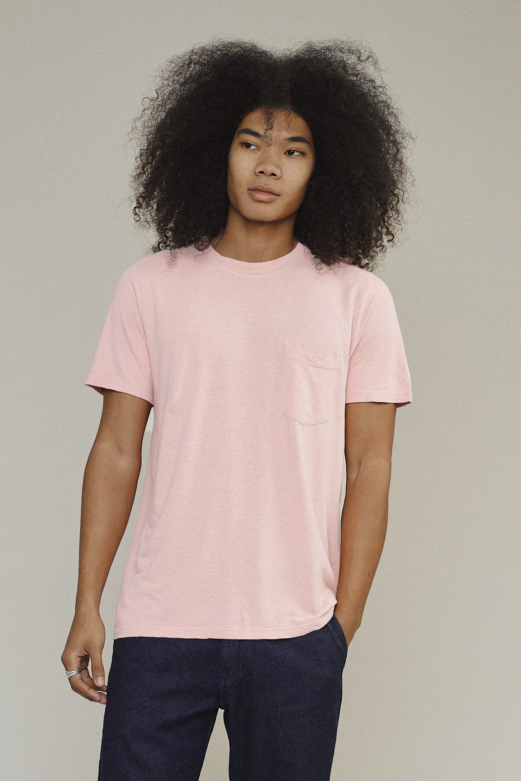 Baja Pocket Tee | Jungmaven Hemp Clothing & Accessories / model_desc: Chaz is 6’2” wearing Large