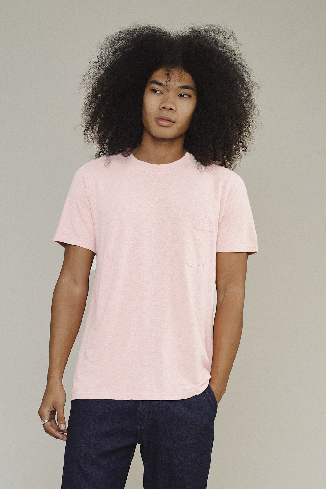 Baja Pocket Tee | Jungmaven Hemp Clothing & Accessories / model_desc: Chaz is 6’2” wearing Large