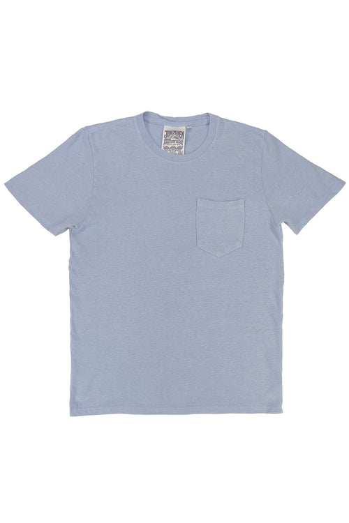 Baja Pocket Tee - Sale Colors | Jungmaven Hemp Clothing & Accessories / Color: Coastal Blue