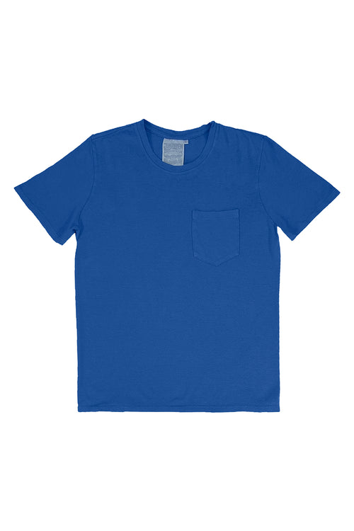 Baja Pocket Tee - Sale Colors | Jungmaven Hemp Clothing & Accessories / Color: Galaxy Blue