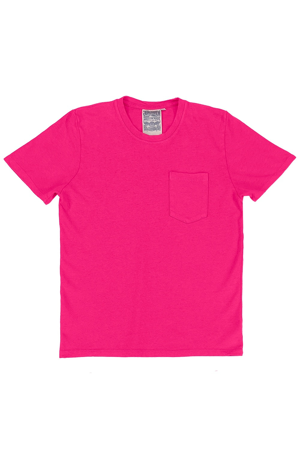 Baja Pocket Tee | Jungmaven Hemp Clothing & Accessories / Color: Pink Grapefruit