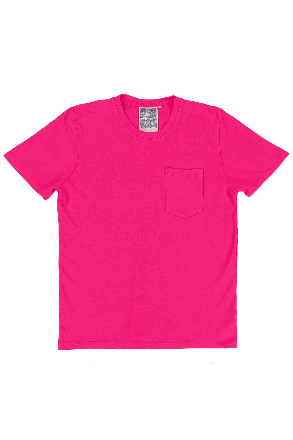 Baja Pocket Tee - Sale Colors | Jungmaven Hemp Clothing & Accessories / Color: Pink Grapefruit