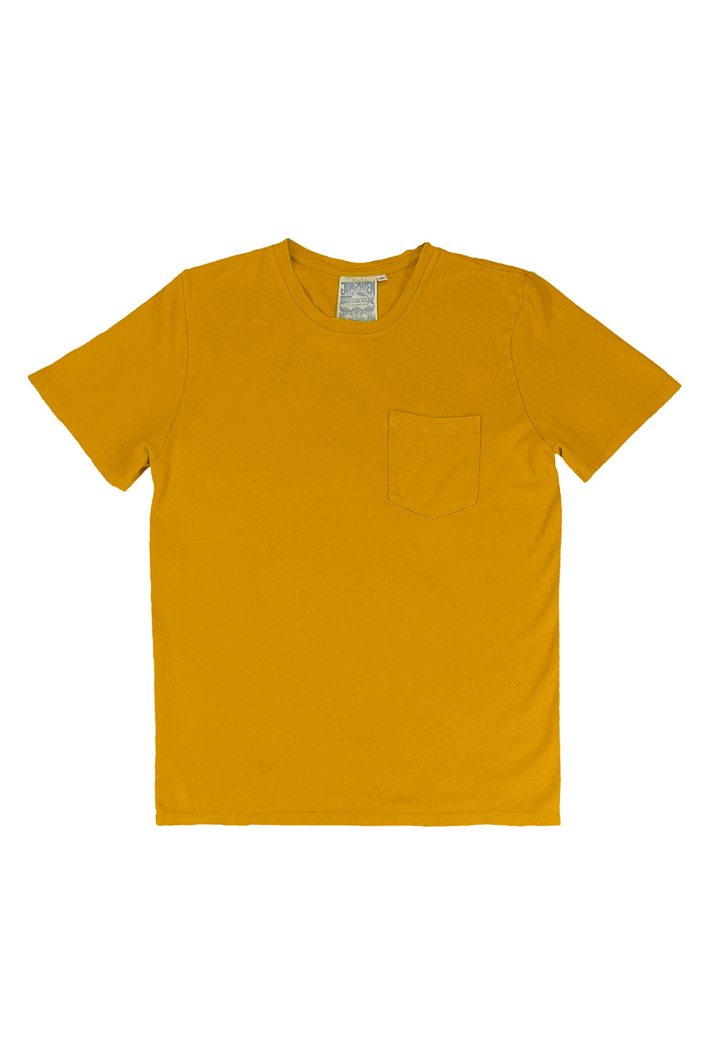 Baja Pocket Tee - Sale Colors | Jungmaven Hemp Clothing & Accessories / Color: Spicy Mustard