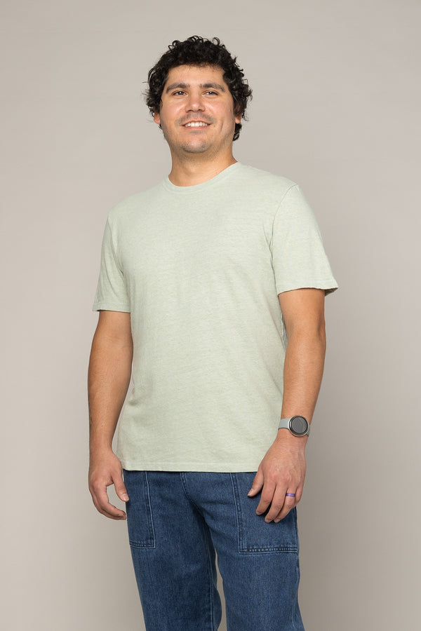 Baja Tee | Jungmaven Hemp Clothing & Accessories / model_desc: Dan is 5’9” wearing S
