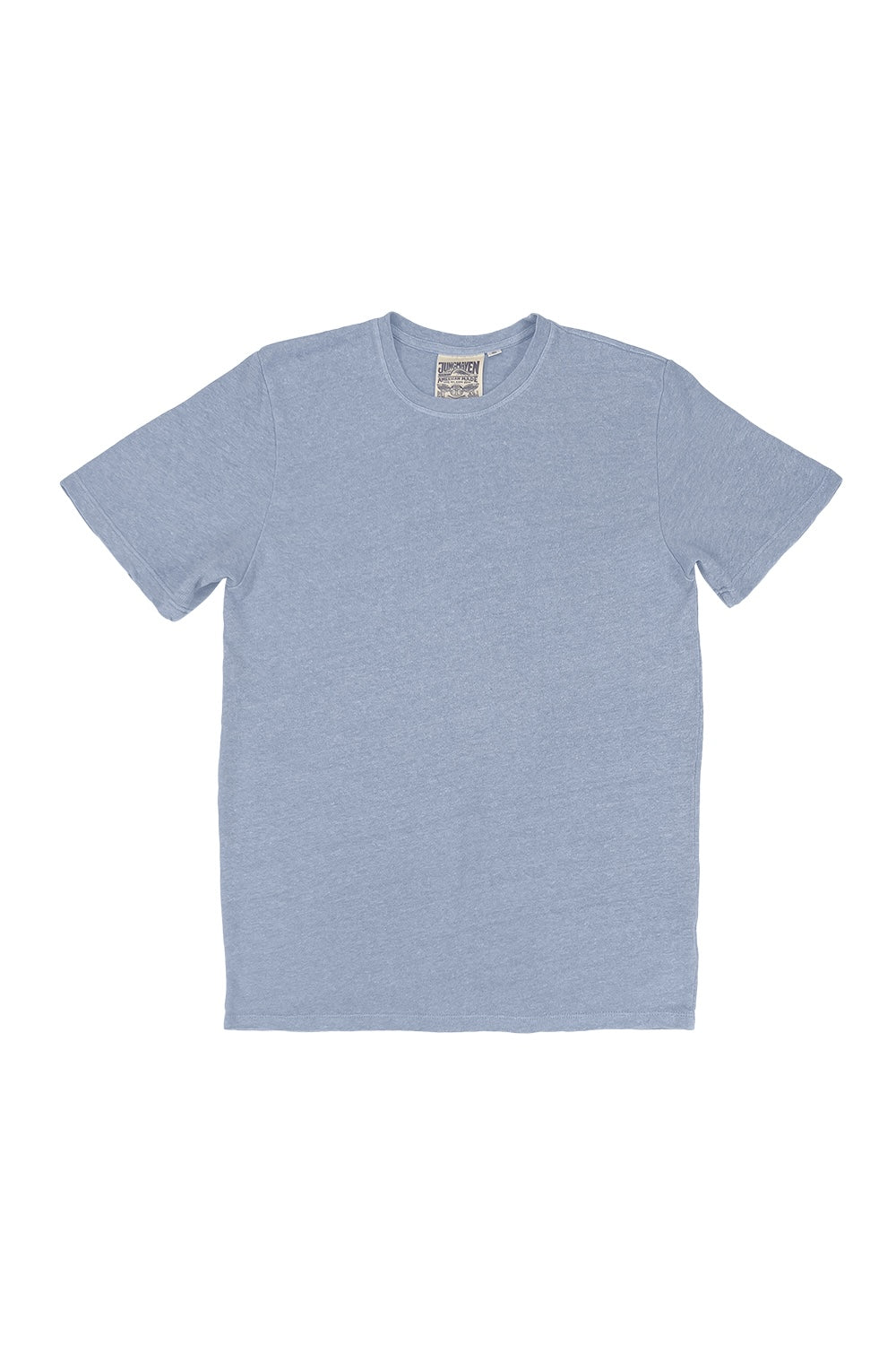 Heathered Baja Tee | Jungmaven Hemp Clothing & Accessories / Color: Coastal Blue