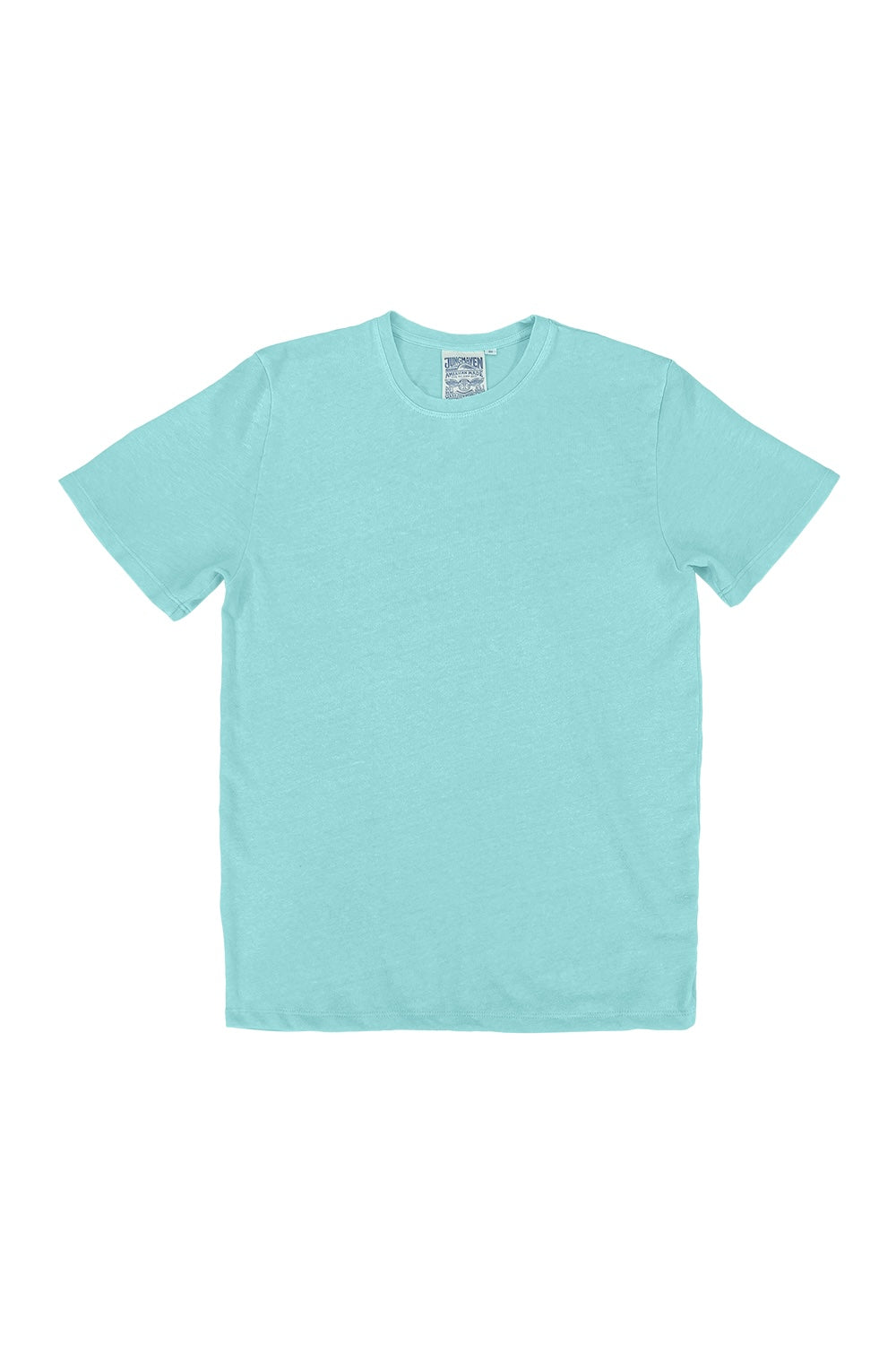 Heathered Baja Tee | Jungmaven Hemp Clothing & Accessories / Color: Oasis Blue