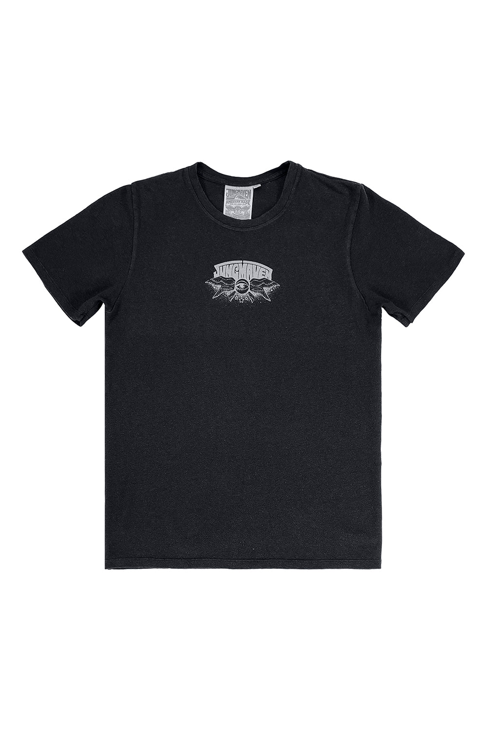 Flying Eye Baja Tee | Jungmaven Hemp Clothing & Accessories / Color: Black