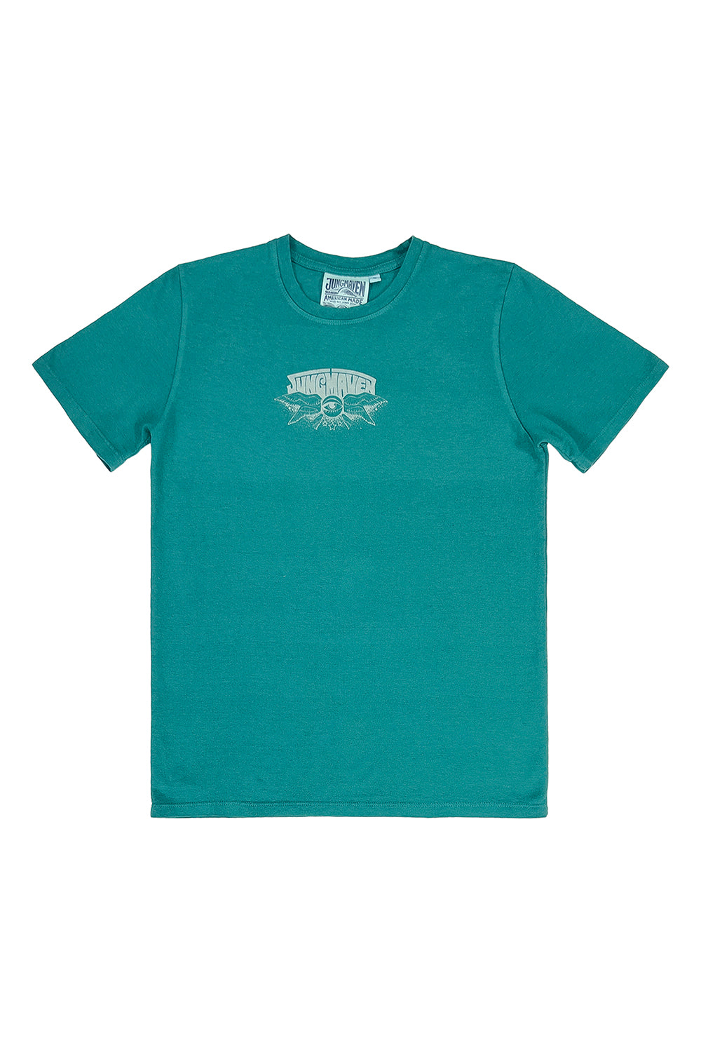 Flying Eye Baja Tee | Jungmaven Hemp Clothing & Accessories / Color: Ivy Green