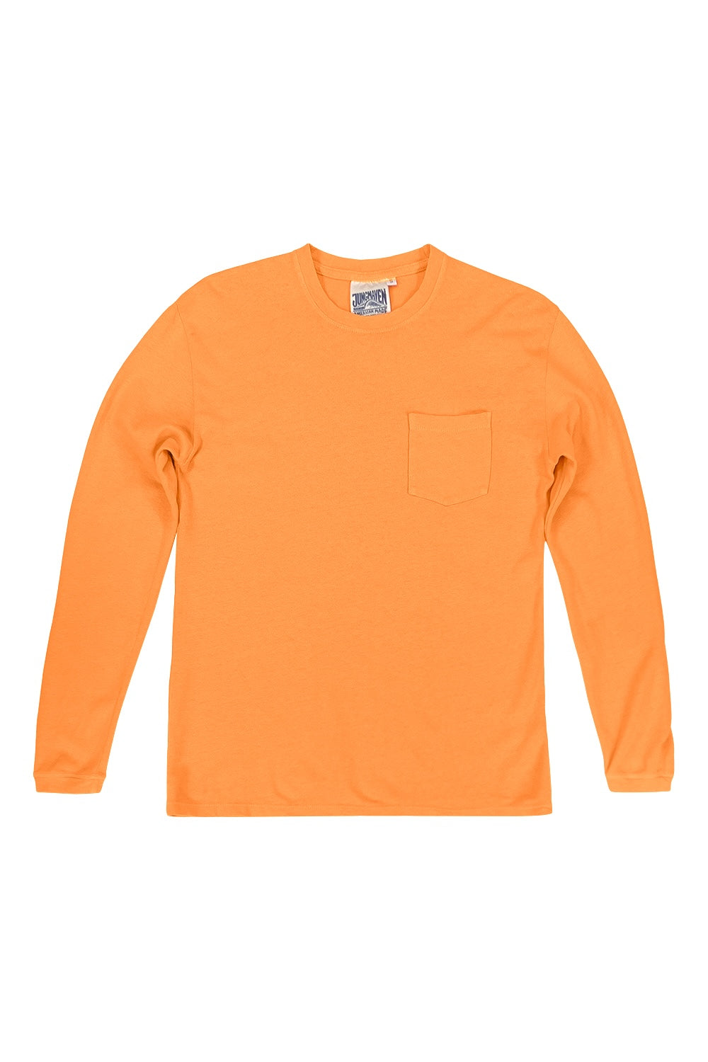 Baja Long Sleeve Pocket Tee | Jungmaven Hemp Clothing & Accessories / Color: Apricot Crush
