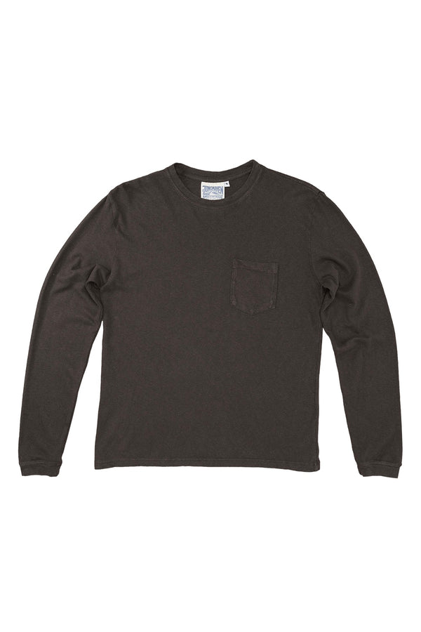 Baja Long Sleeve Pocket Tee | Jungmaven Hemp Clothing & Accessories / Color: Coffee Bean