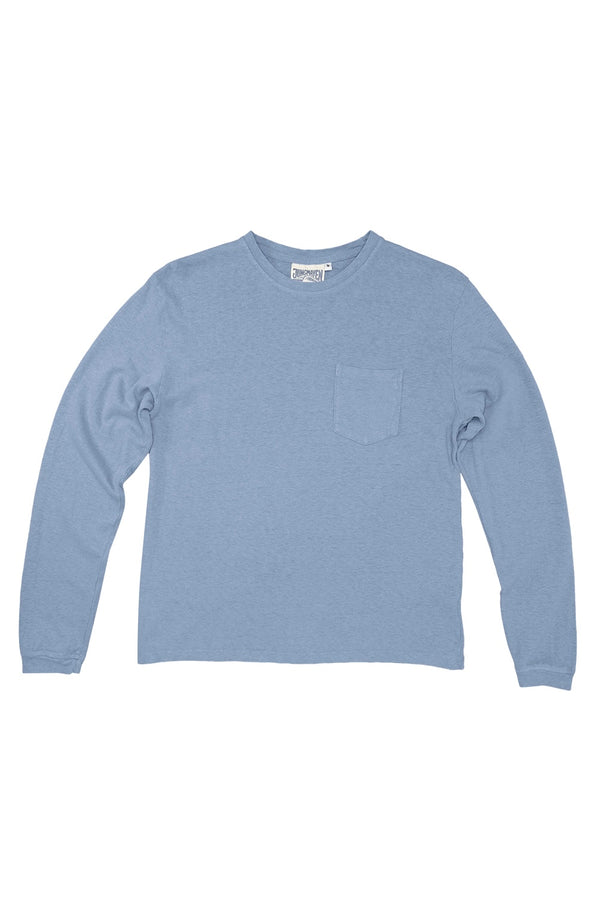 Baja Long Sleeve Pocket Tee | Jungmaven Hemp Clothing & Accessories / Color: Rain Washed