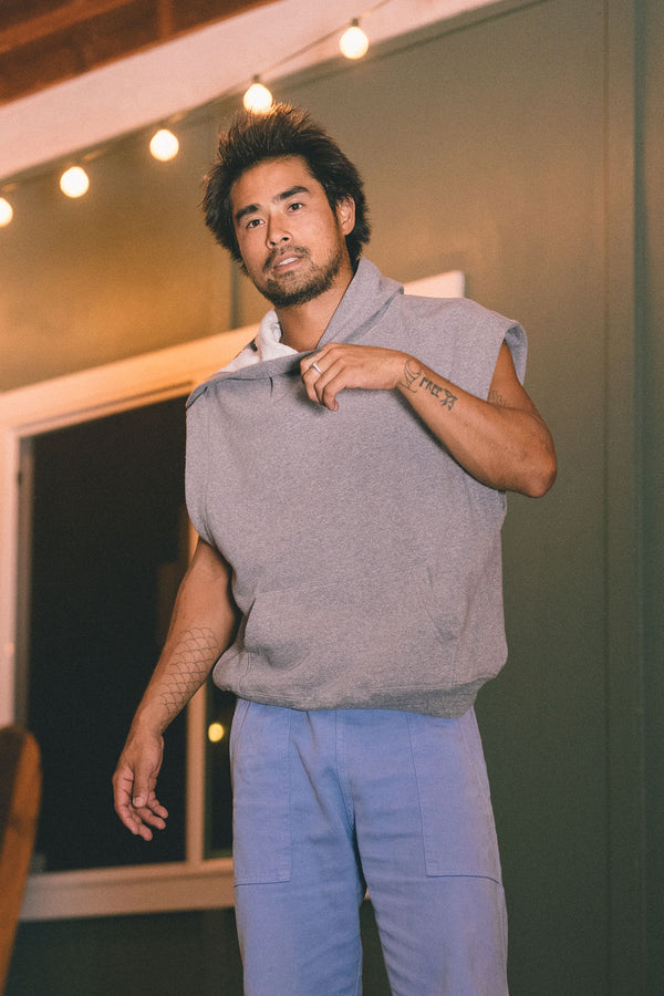 Heathered Balboa Hooded Sweatshirt | Jungmaven Hemp Clothing & Accessories / Color: