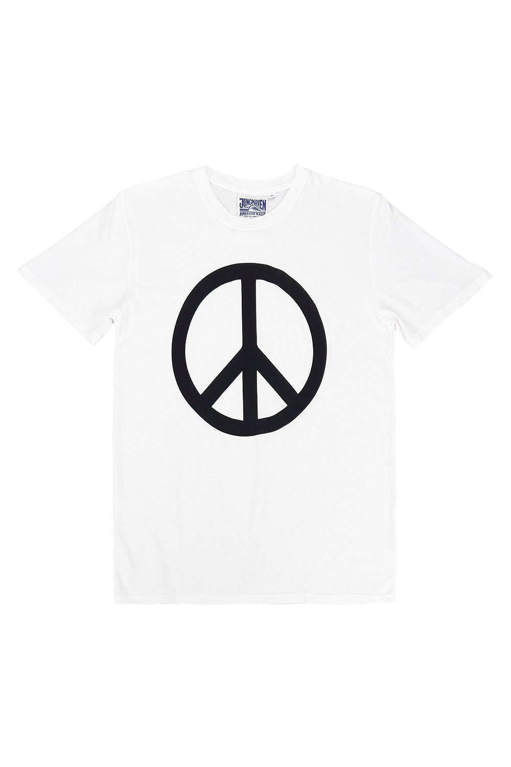 Peace Tee | Jungmaven Hemp Clothing & Accessories / Color: Washed White